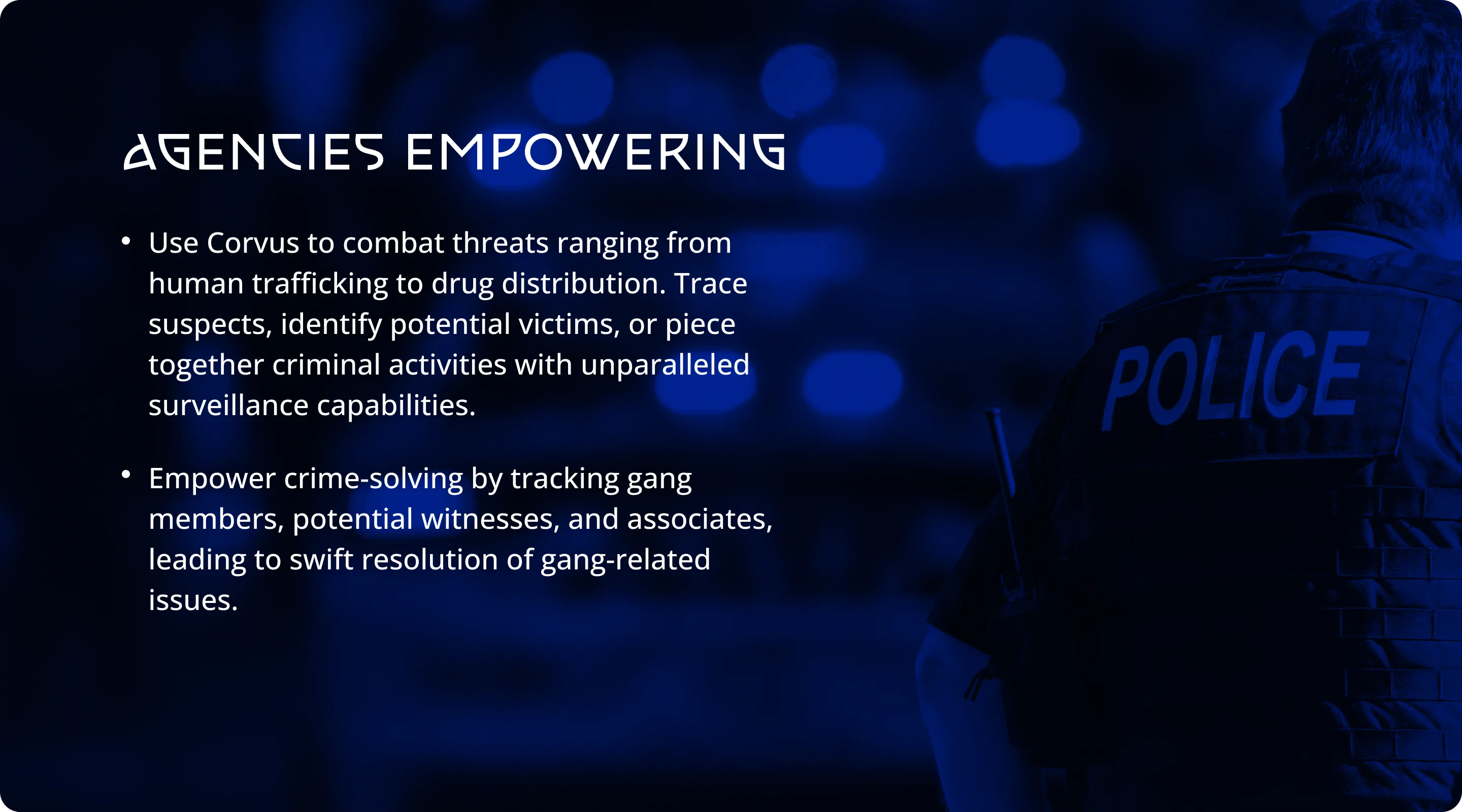 Locating Lost Individuals & Stolen Devices — device signal tracking for recovery operations